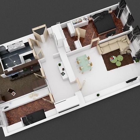 Stylish Apartment 5 Minutes Walk From City Center Praga Exterior foto